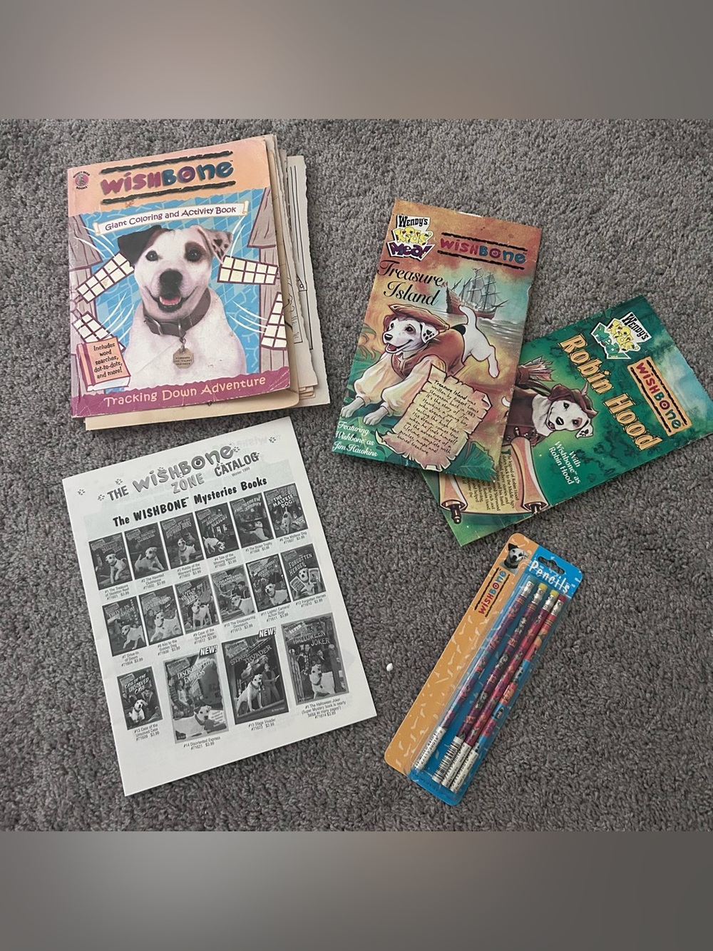 Vintage Wishbone Dog Lot